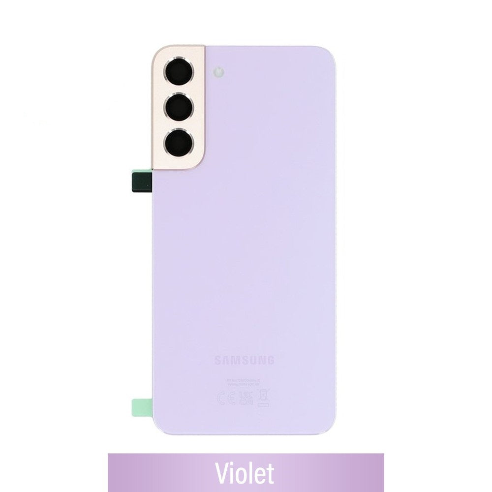 Rear Cover Glass For Samsung Galaxy S22 Plus S906B GH82-27444G (Gold)-Violet Rear Cover Glass For Samsung Galaxy S22 Plus S906B GH82-27444G (Gold)-Violet